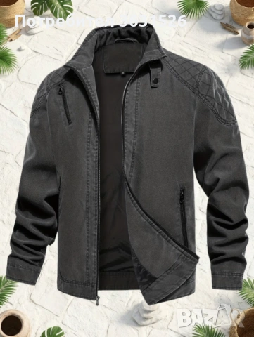 Мъжко тънко пролетно есенно яке 5xl голям размер
