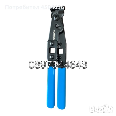 Клещи за скоби на маншони HAWEK HW-1091 , снимка 3 - Клещи - 50977201
