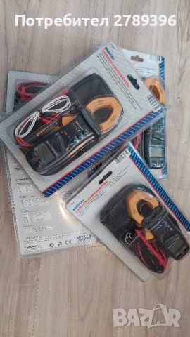 Дигитални амперклищи с мултицет, снимка 4 - Други инструменти - 53452982