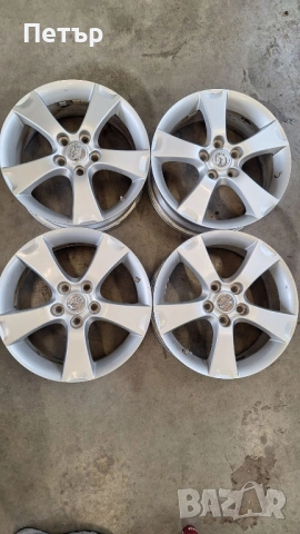 ОРИГИНАЛНИ АЛУМИНИЕВИ ДЖАНТИ ЗА МАЗДА  -5х114,3х67-17цола