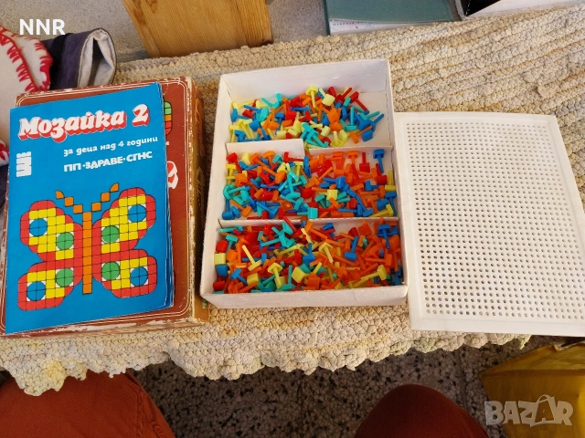 Мозайка - стара детска игра, снимка 2 - Образователни игри - 53736619