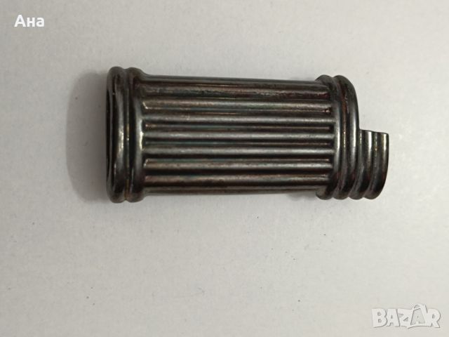 Сребърен държач за запалка БиК

, снимка 3 - Антикварни и старинни предмети - 46408076