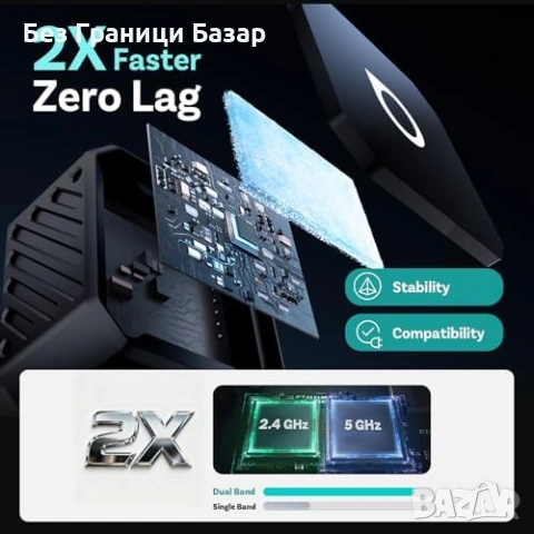 Нов Безжичен адаптер CarPlay/Android Auto USB-C с памет за 2 телефона, снимка 5 - Друга електроника - 53517778