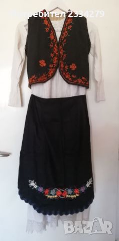 Стара носия: риза, елек и пристилка от,, ТРОНСКО" облекло. ", снимка 1 - Антикварни и старинни предмети - 45179412