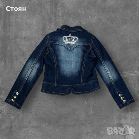 Y2k Denim wmns Jacket, снимка 2 - Якета - 52022743