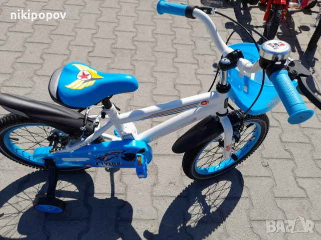 MONI Велосипед 16" 1690 син, снимка 8 - Велосипеди - 53759553
