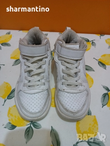 Nike N 27,5 кожени - 12 лв, снимка 3 - Детски маратонки - 51704831