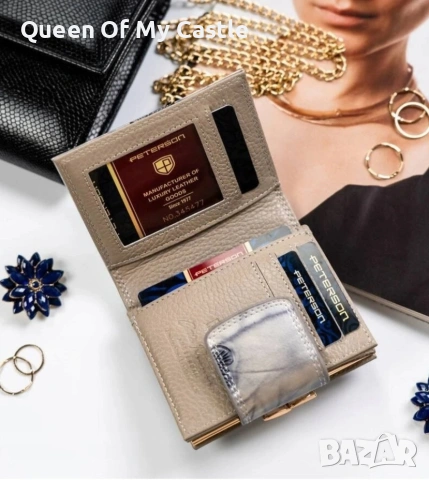 дамско портмоне Peterson, снимка 5 - Портфейли, портмонета - 53906190