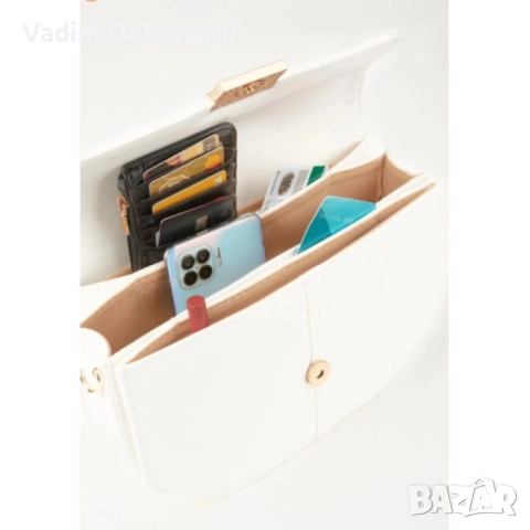 Дамска ежедневна чанта с хастар в различни цветове, снимка 2 - Чанти - 52435452