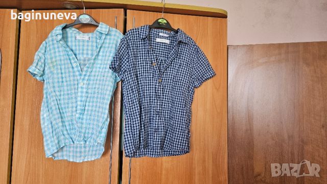 Детски ризи на Манго размер 128, снимка 7 - Детски ризи - 46111390