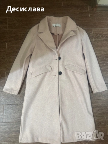 Розово палто Bershka