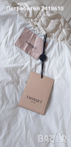 TWINSET Milano Cintura Oval Womens  Jacket Parka Size 42/ - L НОВО! ОРИГИНАЛ! Дамско яке , снимка 14 - Якета - 51571701