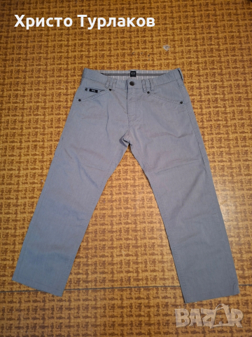 HUGO BOSS Slim Fit панталони - W34/L34(L-XL), снимка 5 - Панталони - 53150684