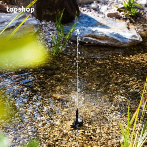 Соларен фонтан Esotec СОЛАРНА ПОМПЕНА СИСТЕМА RIMINI PLUS, снимка 4 - Други стоки за дома - 50494859