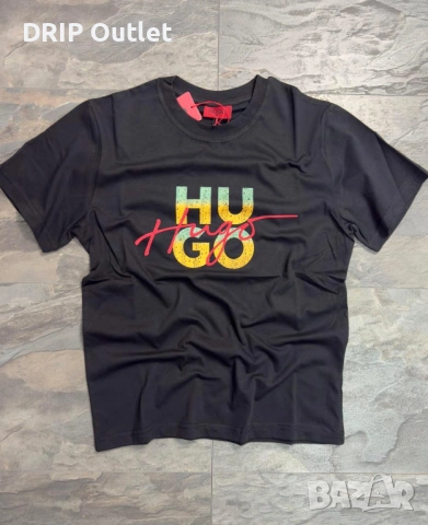 !НОВИ 12 МОДЕЛА! Мъжки Летни Тениски |HUGO|DSQ2|AX|BALENCIAGA, снимка 9 - Тениски - 54177488