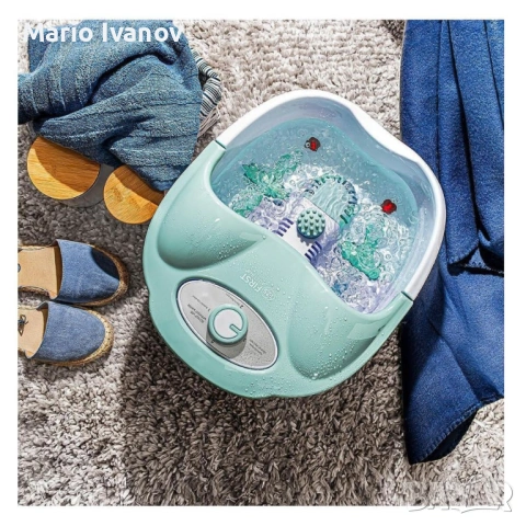 Масажна вана за крака FIRST с вибрация и балонен масаж, снимка 2 - Масажори - 53379368