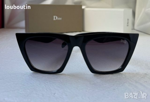 Dior 2024 дамски слънчеви очила котка, снимка 2 - Слънчеви и диоптрични очила - 45163009