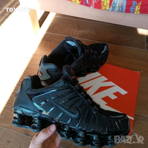 Nike TL Black Оригинални Мъжки Маратонки 40-44 Номер , снимка 2 - Маратонки - 53664935