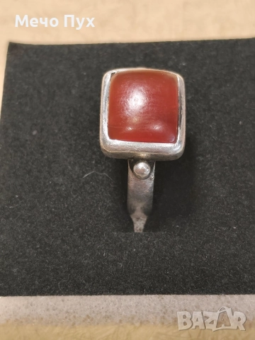 Сребърен пръстен (301), снимка 2 - Пръстени - 52714715