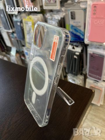 Apple iPhone 13 Силиконов гръб/кейс Mag Cover, снимка 3 - Калъфи, кейсове - 46348615