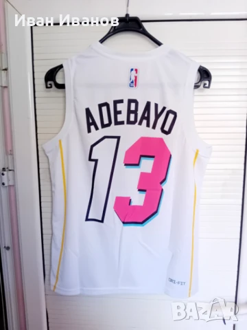 Чисто нов оригинален потник на Miami Heat - Bam Adebayo, снимка 6 - Баскетбол - 50663359
