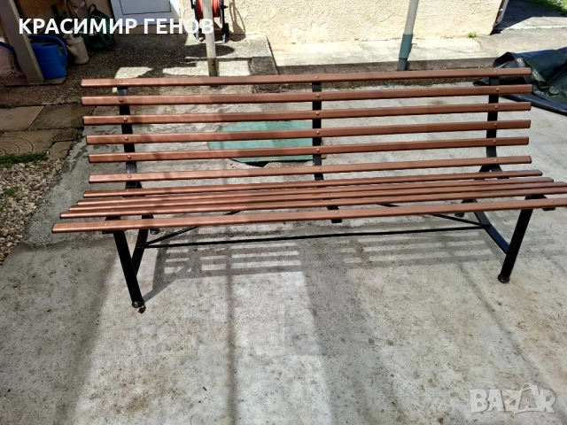 Продавам метални градински пейки, снимка 2 - Градински мебели, декорация  - 54247588