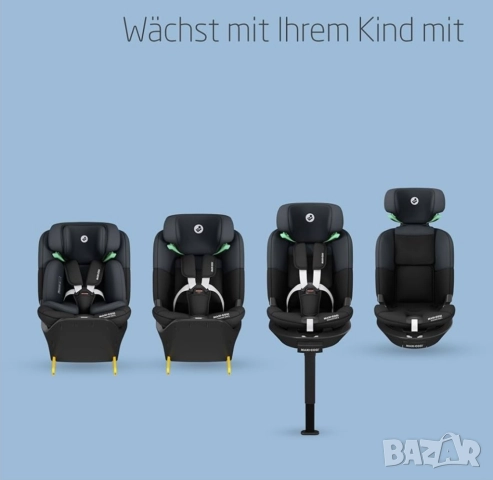 MAXI-COSI Стол за кола EMERALD 360° PRO I-SIZE (40-150см)/0-12 год, снимка 3 - Столчета за кола и колело - 52857501