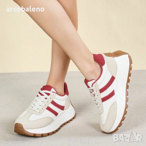 Дамски ниски маратонки, 3цвята , снимка 2 - Маратонки - 51750975