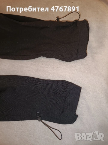 Черен спортно-елегантен панталон , снимка 2 - Панталони - 53864134