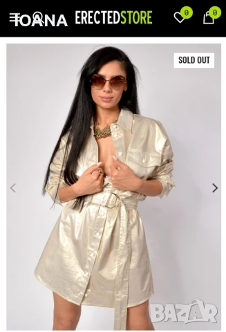 Уникална рокля/риза , снимка 3 - Рокли - 50832499