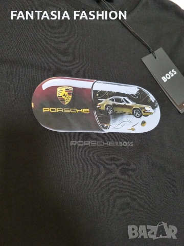 Мъжка тениска на Boss x Porsche, снимка 2 - Тениски - 54118611