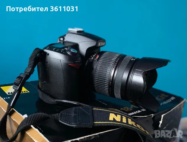 Фотоапарат Nikon D90 + обектив Tamron 28-300, снимка 5 - Фотоапарати - 48882184