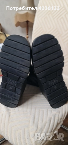 Боти на платформа, снимка 3 - Дамски ботуши - 52318666