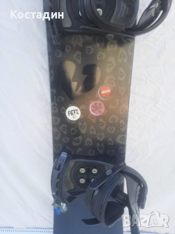 сноуборд NITRO   152см. с автомати.  , снимка 4 - Зимни спортове - 52236407