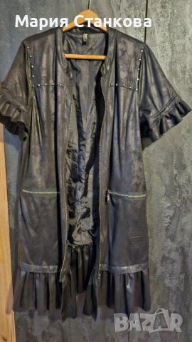 Голям размер уникална връхна дреха, снимка 5 - Жилетки - 54162840