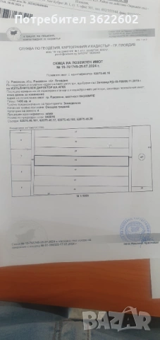Продавам 1/9 от овощна градина 1402 кв в близост до пазара в раковски , снимка 2 - Земеделска земя - 53955431