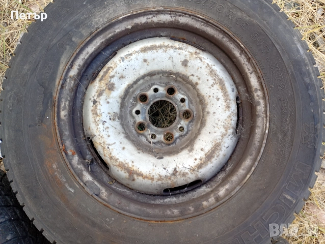 2 броя железни джанти 14ски ситроен джъмпи Пежо експерт Фиат скудо 1996-2006г, снимка 2 - Гуми и джанти - 52022908