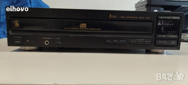 CD player Sony CDP-C305, снимка 6 - Ресийвъри, усилватели, смесителни пултове - 53283043