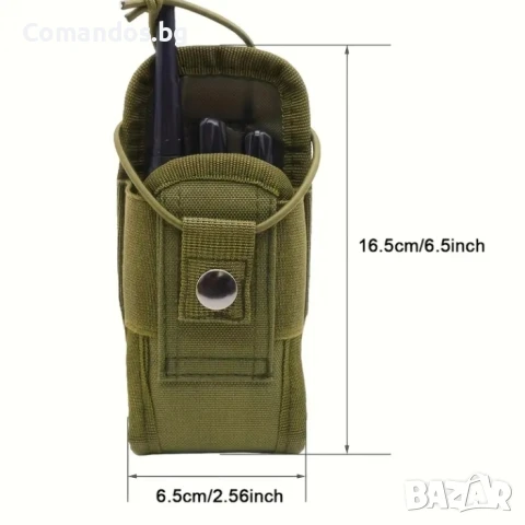 джоб за радиостанция (Green) , снимка 2 - Екипировка - 51303020