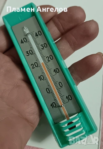 Стаен живачен термометър от 70години , снимка 3 - Други стоки за дома - 53091891