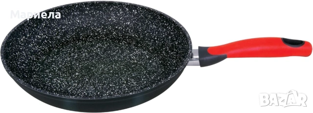 Индукционен тиган Style'n Cook Rockpearl Fire 28 см., снимка 2 - Съдове за готвене - 53781497
