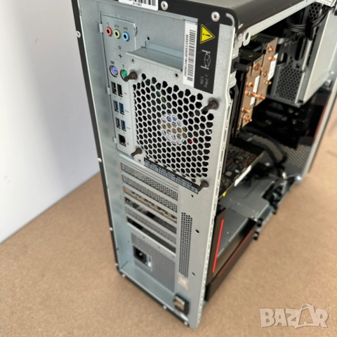 Workstation Lenovo P620 AMD 3945WX/128GB RAM/500GB SSD/RTX A5000 24GB, снимка 4 - Работни компютри - 52254200