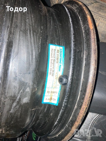 Джанти 15” гуми 185/65/15, снимка 7 - Гуми и джанти - 54093673