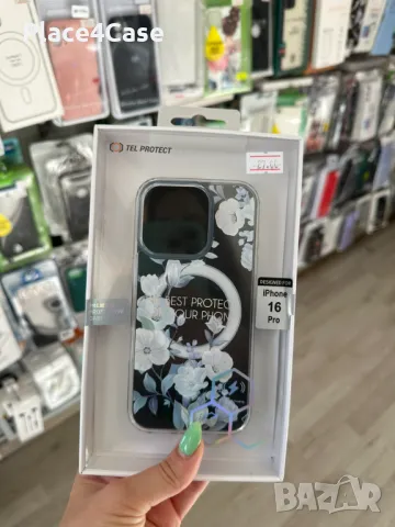 Magsafe Flower Case iPhone 16 Pro, снимка 3 - Калъфи, кейсове - 47408956