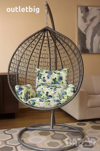 Люлка градинска висяща люлка тип гнездо,яйце–Промоция
