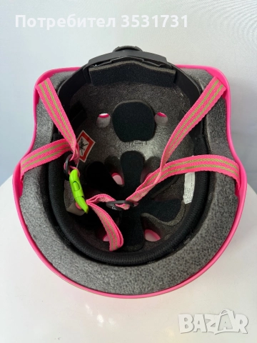 Micro розова каска за момиче, снимка 4 - Ролери, кънки - 51873123