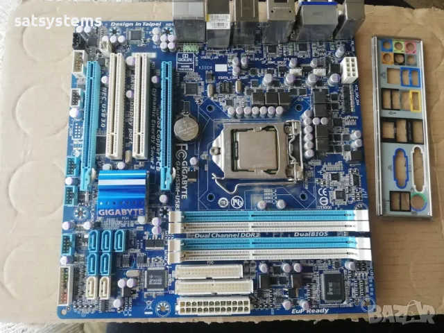 Дънна платка Gigabyte GA-H55M-USB3 Socket LGA1156, снимка 5 - Дънни платки - 47977853