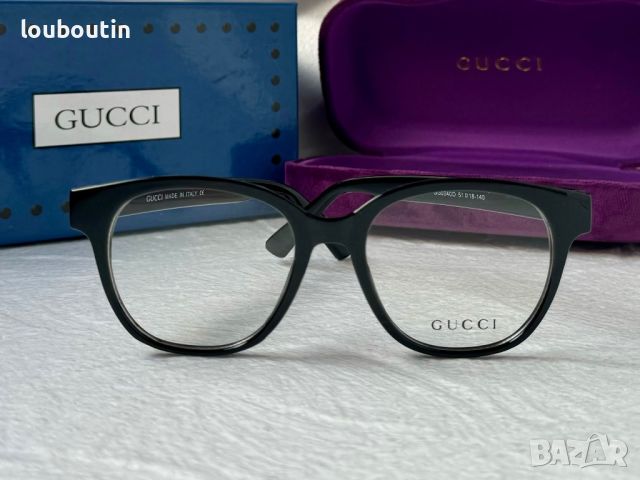 Gucci диоптрични рамки ,прозрачни слънчеви очила,очила за компютър , снимка 6 - Слънчеви и диоптрични очила - 45456038