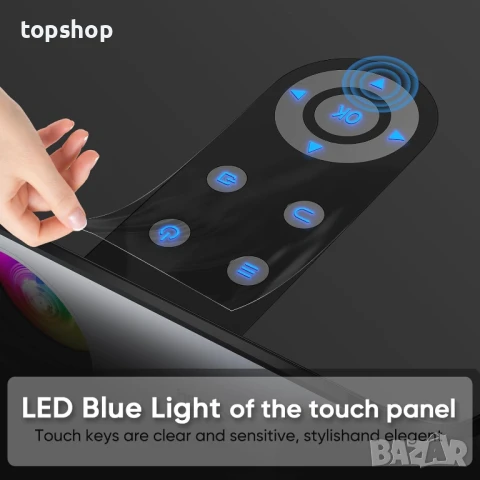 НОВ, ПРОВЕРЕН HORLAT Проектор с 300", 4K, 25000 лумена, оригинален 1080P WiFi Bluetooth проектор..., снимка 4 - Плейъри, домашно кино, прожектори - 50787986