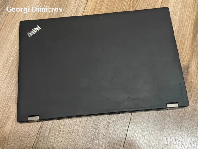 Lenovo Thinkpad P50 I7/32RAM/512GB SSD/Quadro M2000M, снимка 7 - Лаптопи за работа - 48283558